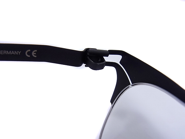 実際に弊社で買取させて頂いたMYKITA/マイキータ 眼鏡/度あり フルリム メガネフレーム 黒の画像 4枚目