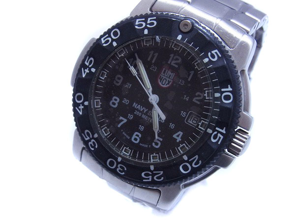 実際に弊社で買取させて頂いたLUMINOX/ルミノックス NAVY SEALS/ネイビーシールズ 3100の画像 1枚目