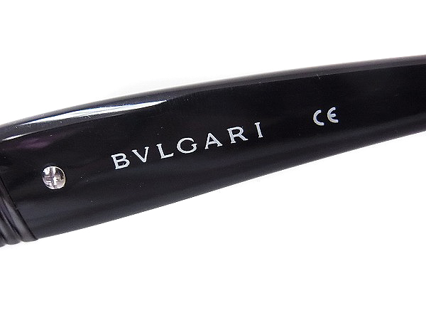実際に弊社で買取させて頂いたBVLGARI/ブルガリ 8062 501/3C サングラス9型 ブラックの画像 6枚目