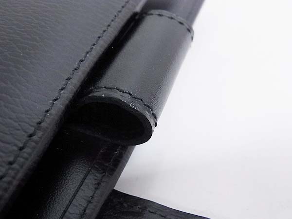 実際に弊社で買取させて頂いたdunhill/ダンヒル ビジネス レザー/名刺入れ ブラック 手帳の画像 8枚目
