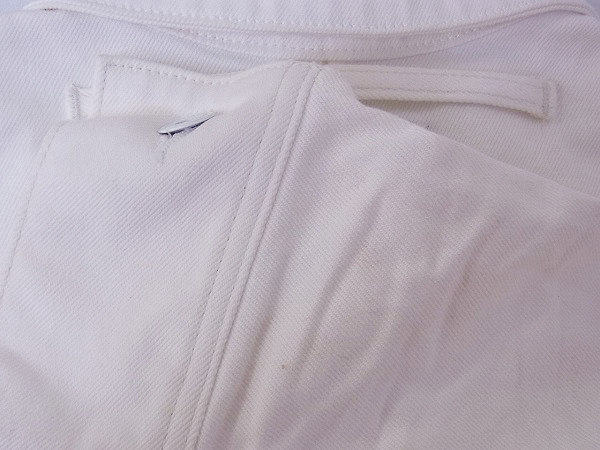 実際に弊社で買取させて頂いたFACTOTUM/ファクトタム 13SS ホワイトデニムGジャン 01021125の画像 6枚目