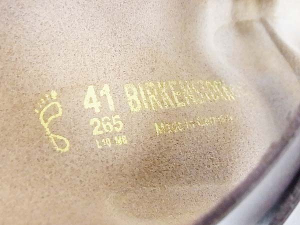 実際に弊社で買取させて頂いたBIRKENSTOCK/ビルケンシュトック アリゾナ レザー サンダル26.5の画像 7枚目