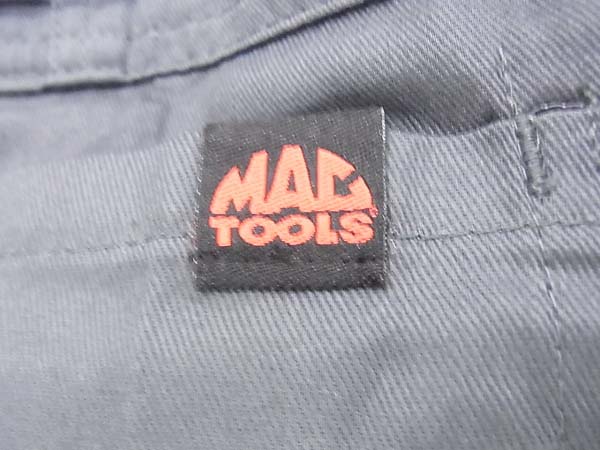 実際に弊社で買取させて頂いたMacTools/マックツールズ つなぎ/オールインワン グレー/Lの画像 5枚目