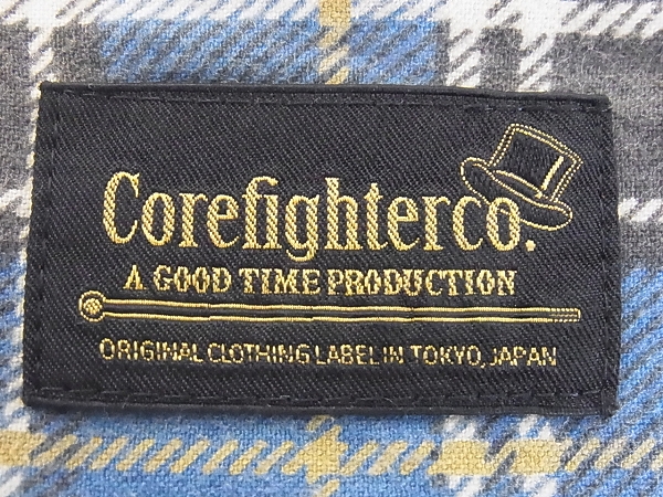実際に弊社で買取させて頂いたCORE FIGHTER/コアファイター[4.8万↑]デニムカバーオール Mの画像 3枚目