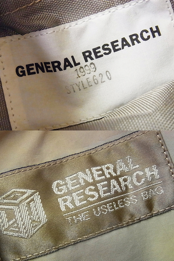 GENERAL RESEARCH/ジェネラルリサーチ ミリタリートートバッグの買取 ...
