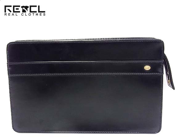 実際に弊社で買取させて頂いたdunhill/ダンヒル セカンドバッグ/手持ち/カバン ブラック/黒