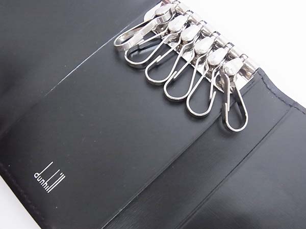 実際に弊社で買取させて頂いたdunhill/ダンヒル レザー ブラック 6連キーケース/WN5000Aの画像 5枚目