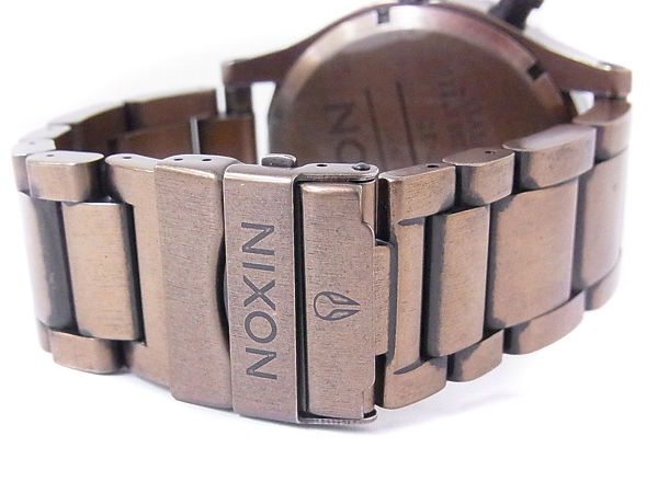 NIXON/ニクソン 51-30 アンティークカッパー 腕時計/A057-872の買取