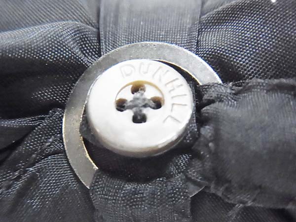 実際に弊社で買取させて頂いたdunhill/ダンヒル ビジネス ワンタッチ式 ブラック ナイロン 傘の画像 7枚目