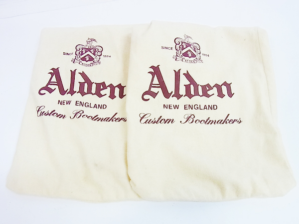 実際に弊社で買取させて頂いたAlden/オールデン コードバン チャッカブーツ 黒 1340/US8の画像 9枚目