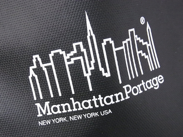 実際に弊社で買取させて頂いたManhattan Portage/マンハッタンポーテージ トートバッグ 黒の画像 7枚目