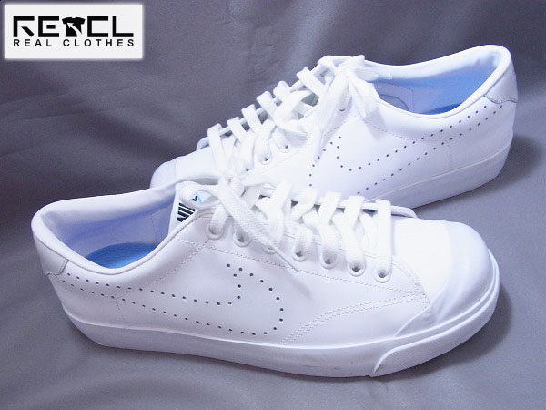 実際に弊社で買取させて頂いたNIKE×Fragment Design ALL COURT PREMIUM LTHR 386752-103/28.5