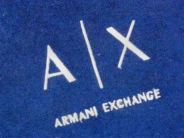 実際に弊社で買取させて頂いたARMANI EXCHANGE/アルマーニエクスチェンジ トートバッグ 青の画像 8枚目