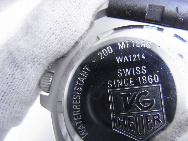 実際に弊社で買取させて頂いたTAG HEUER/タグホイヤー フォーミュラ ボーイズ WA1214の画像 5枚目