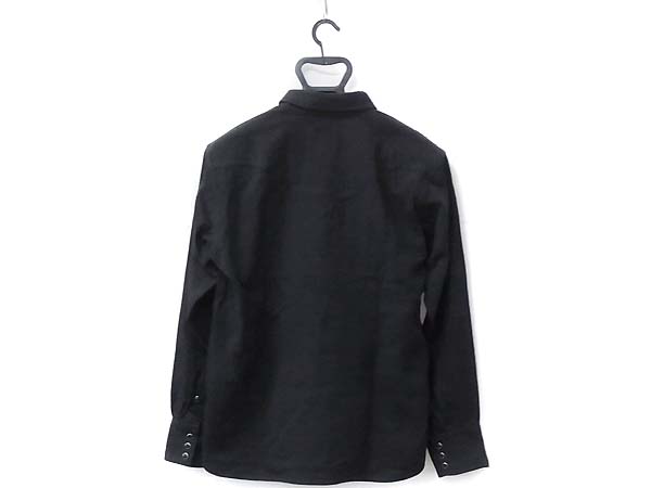 実際に弊社で買取させて頂いたRATS 16SS DOUBLE GAUZE WESTERN SHIRT/ウエスタンシャツ 黒/Lの画像 1枚目