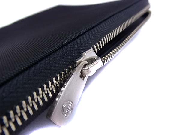 実際に弊社で買取させて頂いたdunhill/ダンヒル ブラック カード入れ/お札入れ 長財布の画像 2枚目