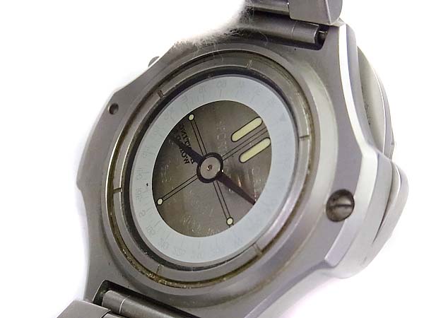 実際に弊社で買取させて頂いたHUNTING WORLD/ハンティングワールド コンパスウォッチ 赤の画像 3枚目