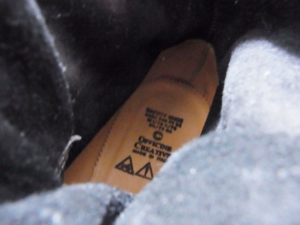 実際に弊社で買取させて頂いたofficine creative/オフィチーネクリエイティブ ワークブーツ42の画像 6枚目