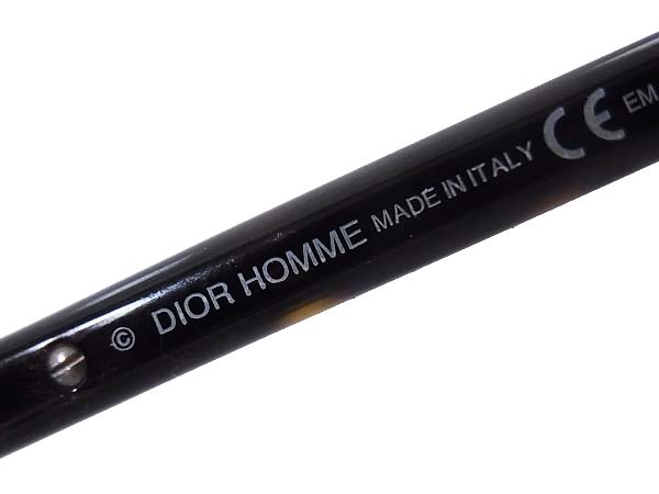 実際に弊社で買取させて頂いたDIOR HOMME/ディオールオム BLACKTIE 101S サングラス/I78JSの画像 3枚目