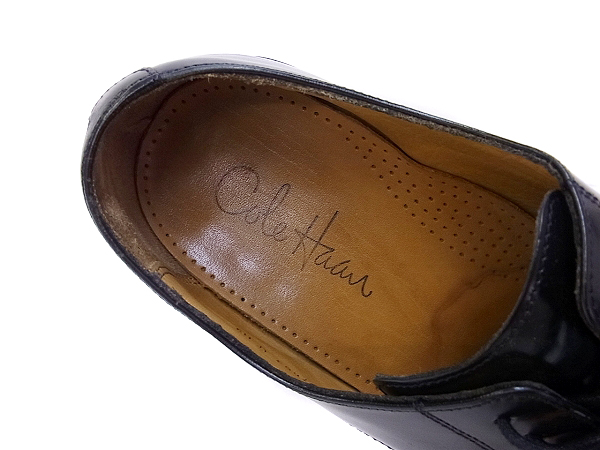 実際に弊社で買取させて頂いたCOLE HAAN/コールハーン Uチップビジネスシューズ ブラック/9の画像 5枚目