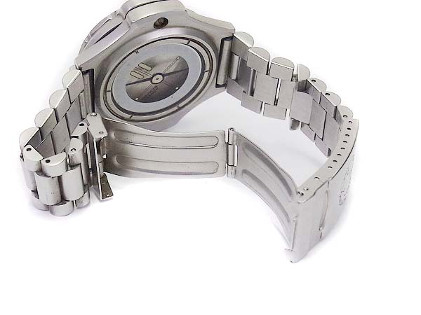 実際に弊社で買取させて頂いたHUNTING WORLD/ハンティングワールド コンパスウォッチ 赤の画像 6枚目