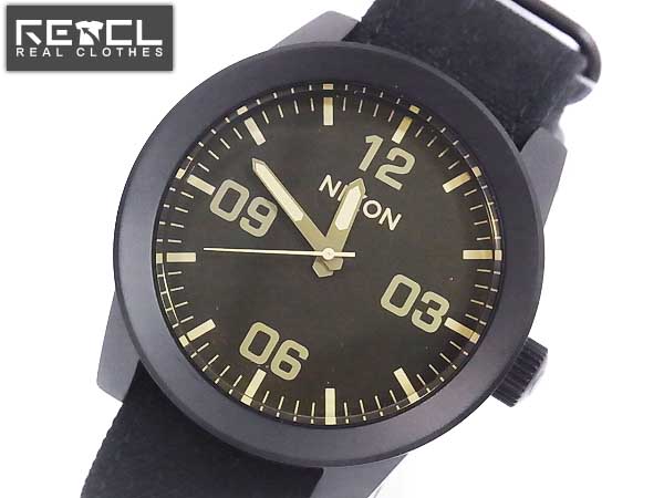 実際に弊社で買取させて頂いたNIXON/ニクソン 腕時計 CORPORAL/コーポラル NA2431354-00