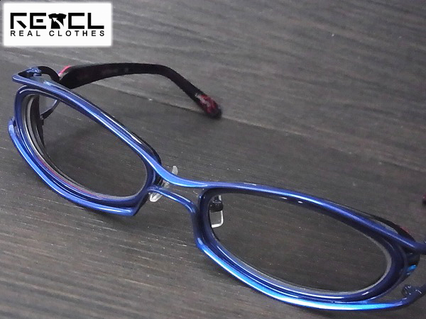 実際に弊社で買取させて頂いたレスザンヒューマン limited13 めがねフレーム オバール型
