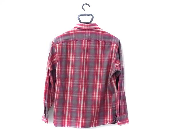 実際に弊社で買取させて頂いたRATS/ラッツ 15AW COTTON CHECK FLANNEL SHIRT/チェックシャツLの画像 1枚目