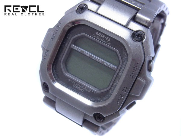 実際に弊社で買取させて頂いたG-SHOCK/Gショック MR-G フルメタル/チタンモデル MRG-110T-8