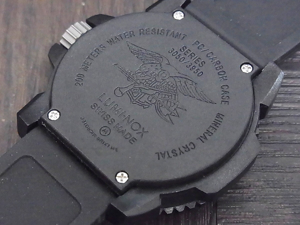 実際に弊社で買取させて頂いたLUMINOX/ルミノックス ネイビーシールズ Colormark 3050/3950の画像 4枚目