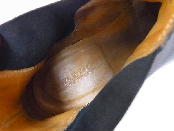 実際に弊社で買取させて頂いたEDWARD GREEN サイドゴアブーツ/シューツリー付 7.5/8D82の画像 6枚目