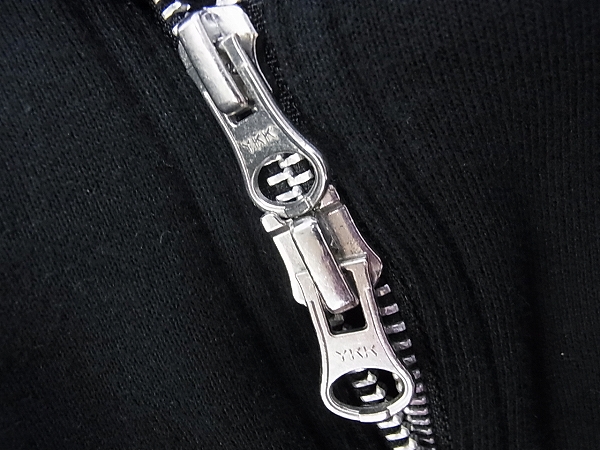 実際に弊社で買取させて頂いたCABANE de ZUCCa/カバンドズッカ スウェットライダース 黒/Mの画像 6枚目