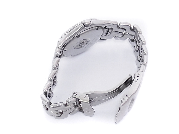 実際に弊社で買取させて頂いたタグホイヤー クロノメーター S89.206 シルバー 自動巻きの画像 5枚目