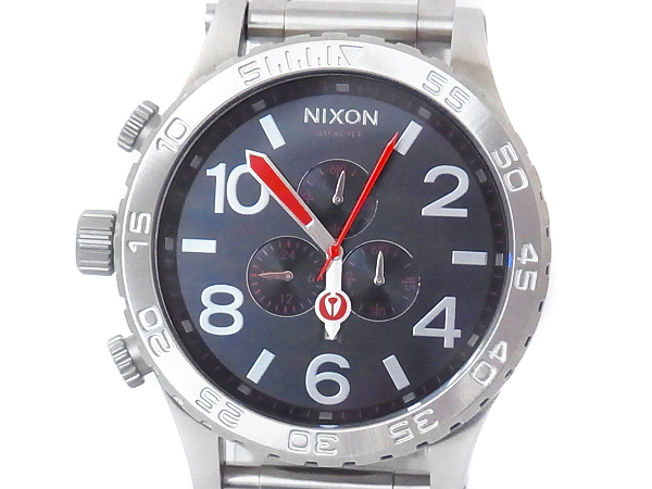 実際に弊社で買取させて頂いたNIXON/ニクソン THE51-30 クロノグラフ NAVY 腕時計 A083307の画像 1枚目