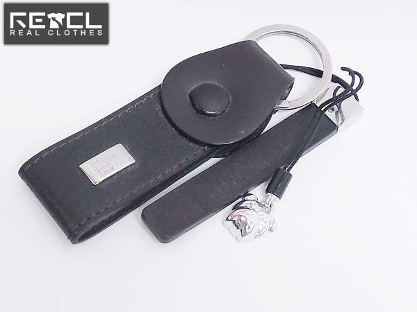 実際に弊社で買取させて頂いたdunhill/ダンヒル イングランド製 ストラップ/キーリングセット