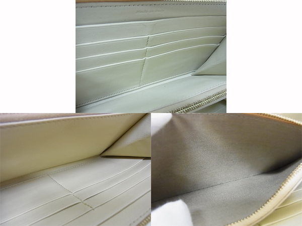 実際に弊社で買取させて頂いたCELINE/セリーヌ レザー/ヘビ柄 ラウンドファスナー 長財布の画像 7枚目