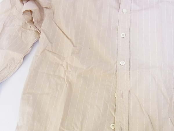 実際に弊社で買取させて頂いたBURBERRY LONDON/バーバリー 長袖シャツ ベージュ系/16.41の画像 4枚目