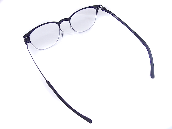 実際に弊社で買取させて頂いたMYKITA/マイキータ 眼鏡/度あり フルリム メガネフレーム 黒の画像 1枚目