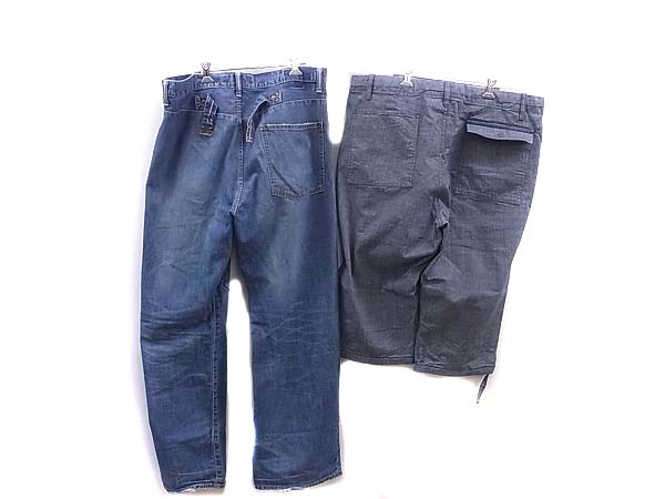 実際に弊社で買取させて頂いたFAT/エフエーティー デニムパンツ/ハーフパンツ 2点セットの画像 1枚目
