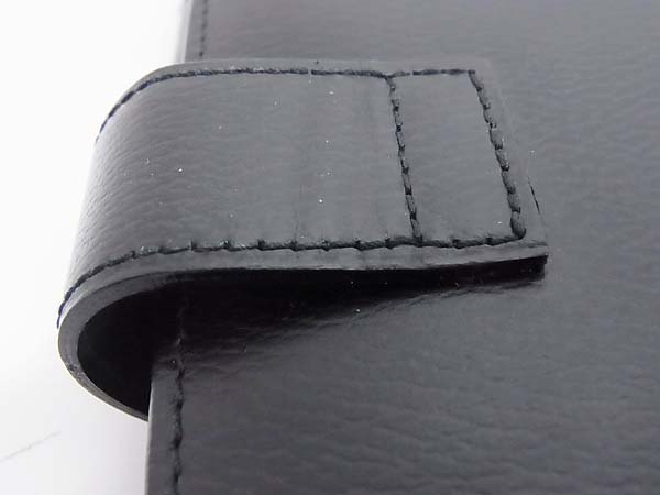 実際に弊社で買取させて頂いたdunhill/ダンヒル ビジネス レザー/名刺入れ ブラック 手帳の画像 9枚目