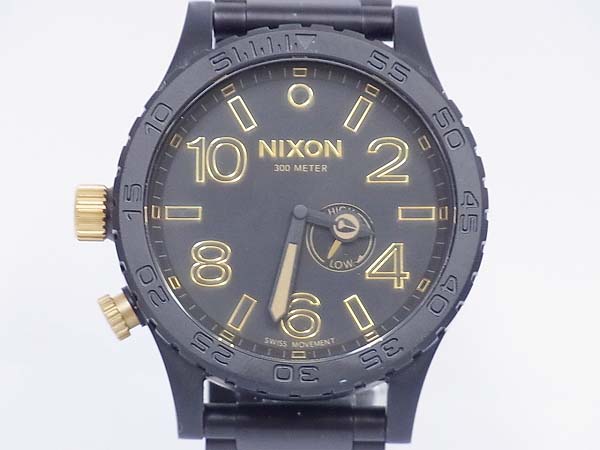 実際に弊社で買取させて頂いたNIXON/ニクソン 51-30 タイドグラフ メンズ腕時計 A057-1041の画像 2枚目