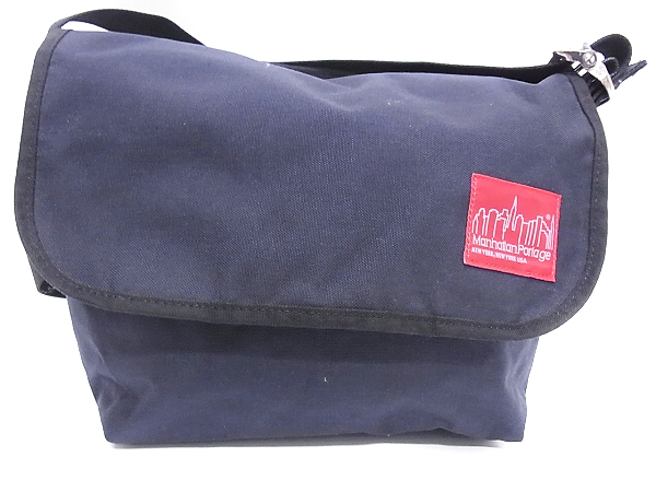 実際に弊社で買取させて頂いたManhattan Portage/マンハッタンポーテージ メッセンジャー 紺の画像 1枚目