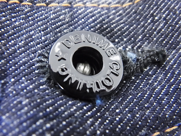 実際に弊社で買取させて頂いたDENIME/ドゥニーム AUTHENTIC ストレートデニムパンツ/34の画像 5枚目