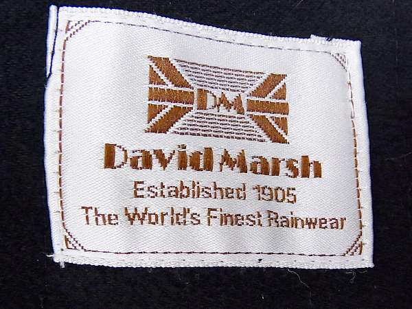 実際に弊社で買取させて頂いたDAVID MARSH/トゥモローランド コットンコート ネイビーの画像 4枚目