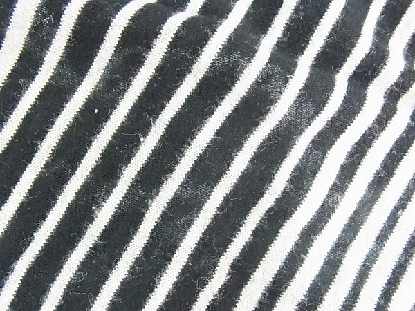 実際に弊社で買取させて頂いたKOLOR/カラー 切り替え半袖ポロシャツ/ニット ボーダー/1の画像 4枚目