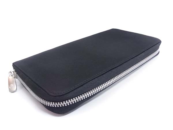 実際に弊社で買取させて頂いたdunhill/ダンヒル ブラック ジップアラウンド長財布/ウォレットの画像 2枚目