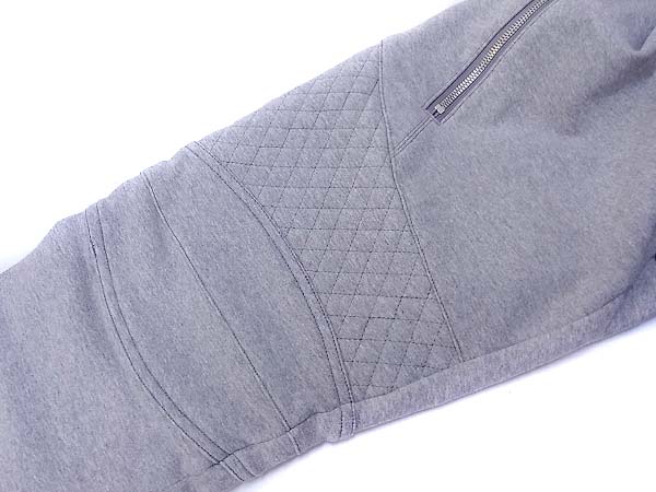 実際に弊社で買取させて頂いたAKM/エイケイエム　バイカーズ スウェットパンツ グレー/Lの画像 5枚目