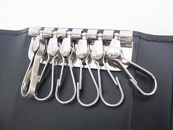 実際に弊社で買取させて頂いたdunhill/ダンヒル レザー ブラック 6連キーケース/WN5000Aの画像 6枚目