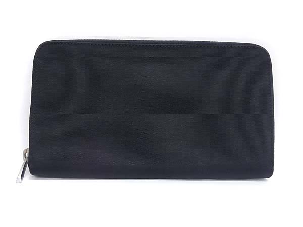 実際に弊社で買取させて頂いたdunhill/ダンヒル ブラック ジップアラウンド長財布/ウォレットの画像 1枚目