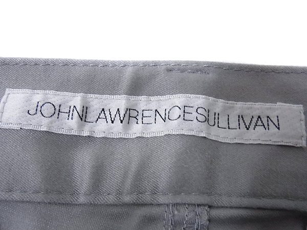 実際に弊社で買取させて頂いたジョン ローレンス サリバン スキニーパンツ ライトグレー/36の画像 2枚目